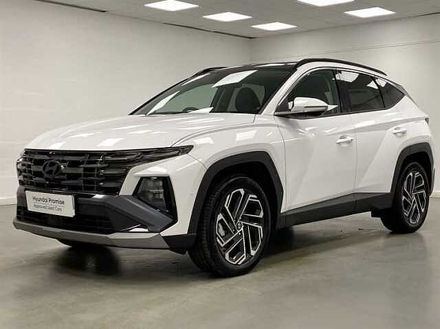 Hyundai TUCSON 1.6T Hybrid Ultimate 5dr Auto WHITE