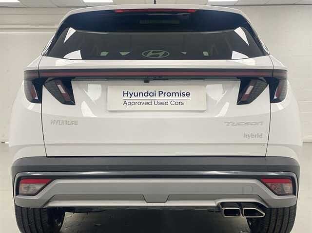 Hyundai TUCSON 1.6T Hybrid Ultimate 5dr Auto WHITE
